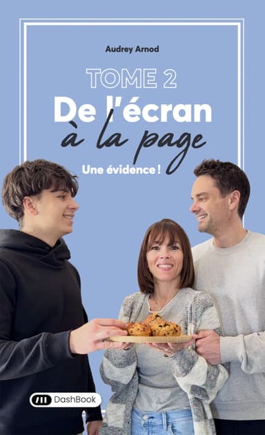 book card cover - De l'Écran à la Page - Tome 2